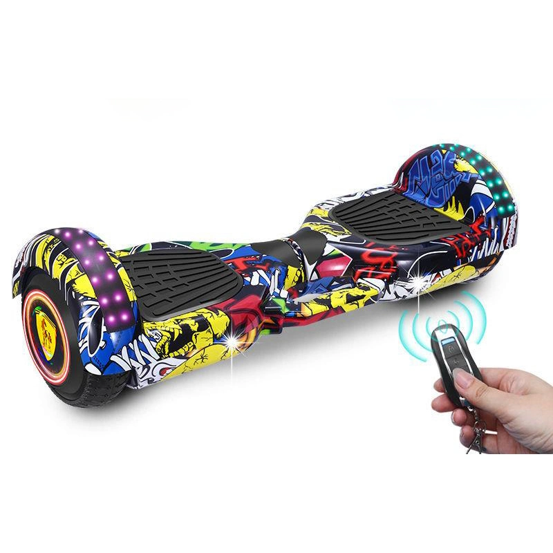 2023 Electric Hoverboard 6.5 Inch LED Wheel Smart Self Balancing Scooter with Bluetooth Speaker Balance Scooters