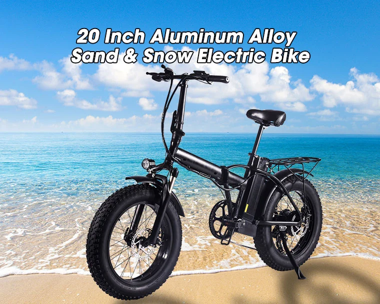 20&quot; 48V 500W Mini Electric Car Electric Bike Long Range City Bicycle for Bafang Motro