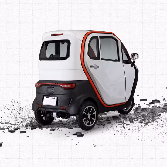 Newest A5 Three Wheel 4000W Hub Motor Lithium Battery Electric Tricycle for Passenger