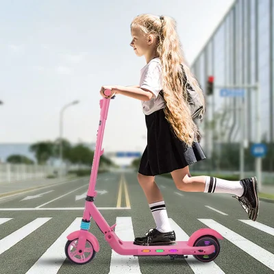 Wholesale Stock Scooter New Update 6.5 Inch Accelerate Kids Child Push Scooter Electric for Kids