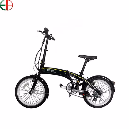 20 Inch Fat Tire Foldable City Electric Bike Rear Motor with Lithium Battery